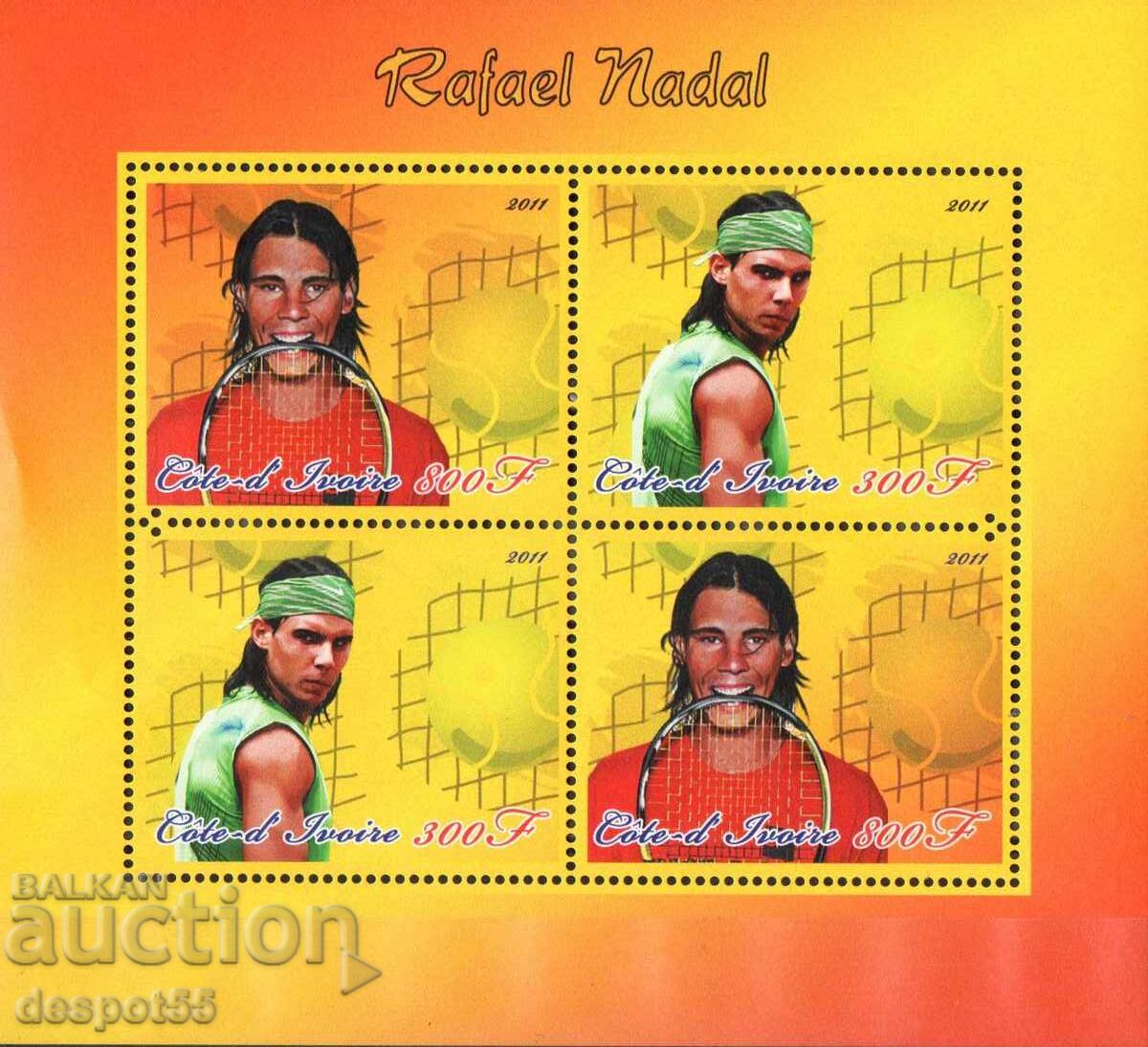 2011. Ivory Coast. Rafael Nadal. Block. ILLEGAL! 2011. Ivory Coast. Rafael Nadal. Block. ILLEGAL!