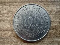 Δυτική Αφρική - 100 φράγκα (1969)