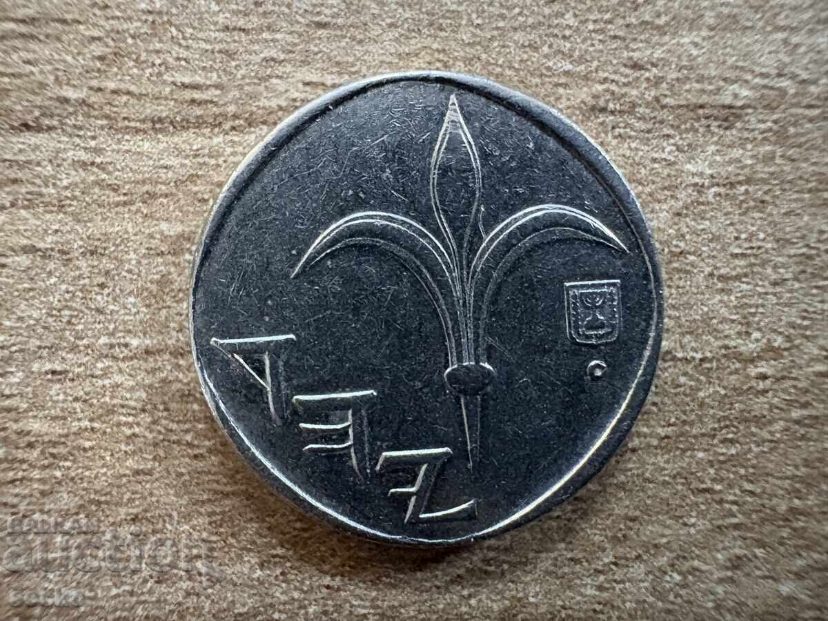 Израел - 1 нов шекел (1995) с цена 0.45 лв. | € 0.23 Израел - 1 нов шекел (1995) с цена 0.45 лв. | € 0.23