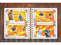 2014. São Tomé și Príncipe. Sport - Tenis. Bloc
