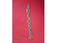 Antique bracelet with tiger's eye