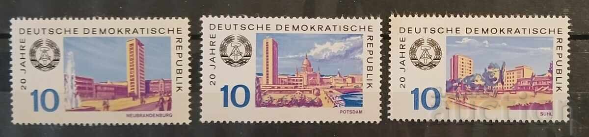 Γερμανία/ΓΛΔ 1969 Κτίρια MNH