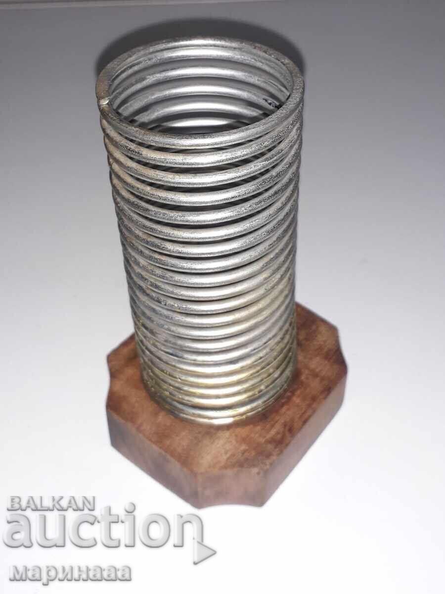 OLD PRAYER BOOK. WOOD, METAL with price 3.00 BGN | € 1.53