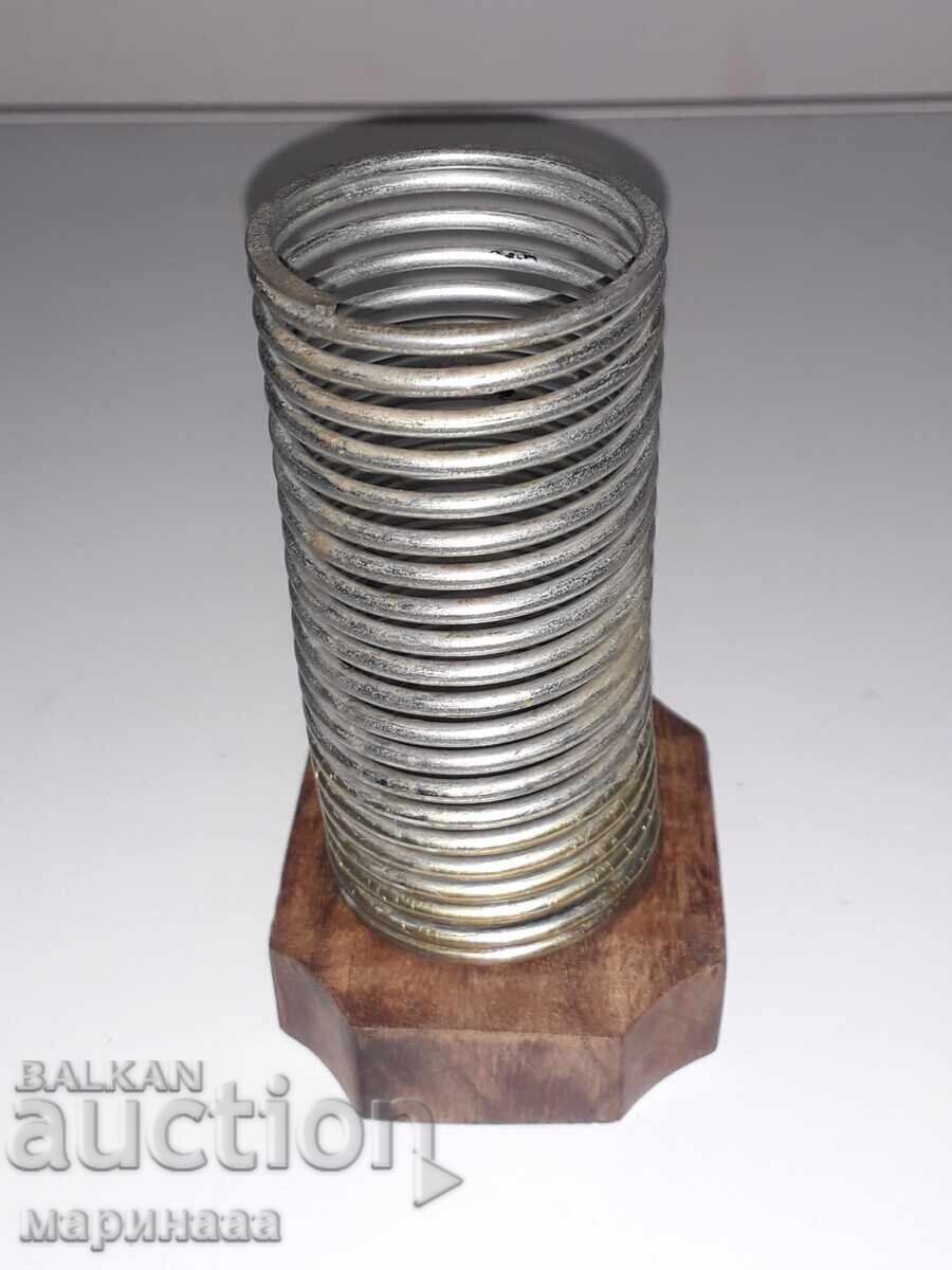 Auction  OLD PRAYER BOOK. WOOD, METAL