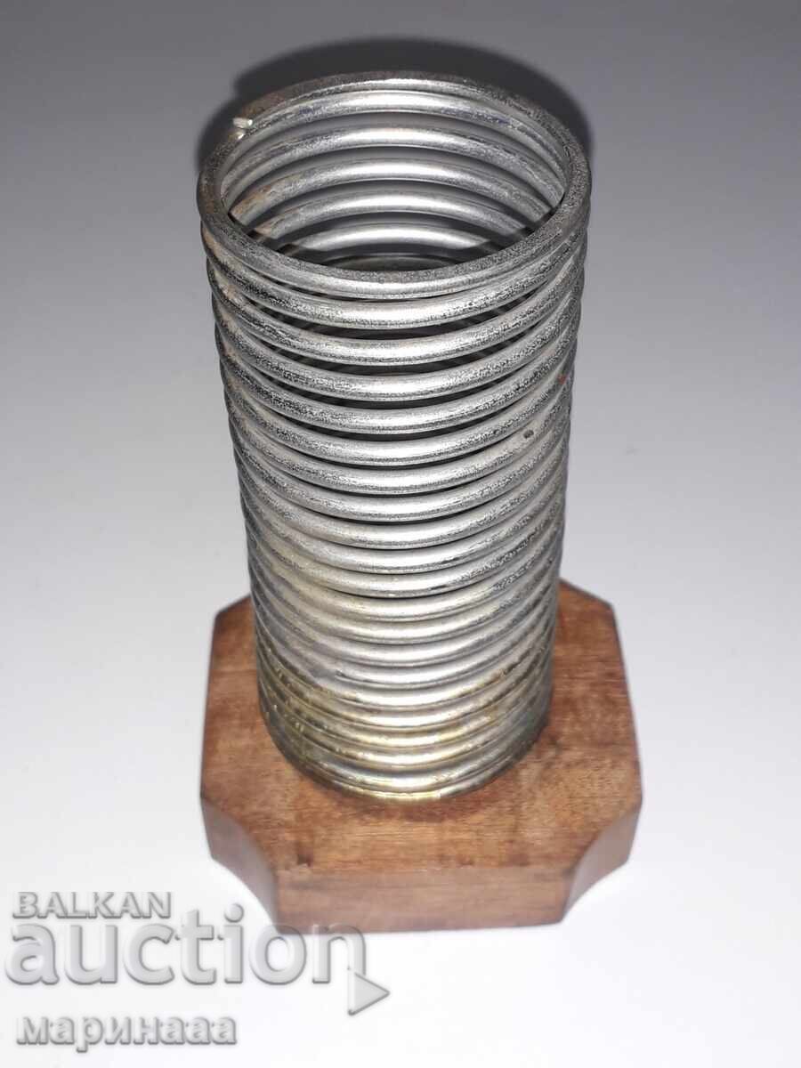 OLD PRAYER BOOK. WOOD, METAL