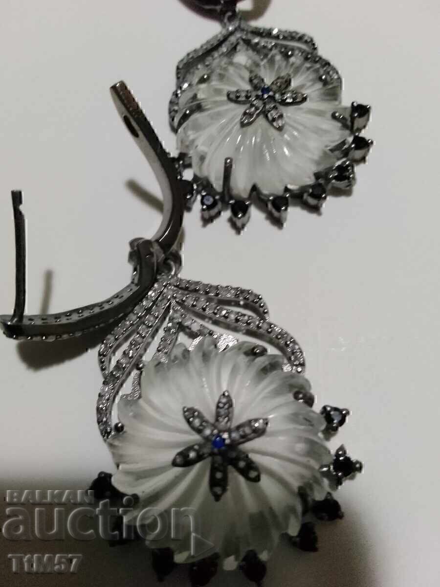 Licitație Cercei cu diamante 2 ct reducere 19 07 Licitație Cercei cu diamante 2 ct reducere 19 07
