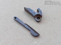 Piesă de detaliu și știft pentru pușcă Berdan-2 1871 Rusia Țaristă