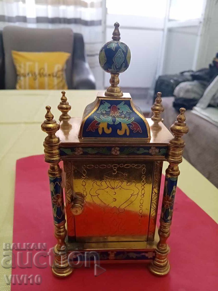 Аукцион Старинен часовник, емаил, Позлата, клазоне