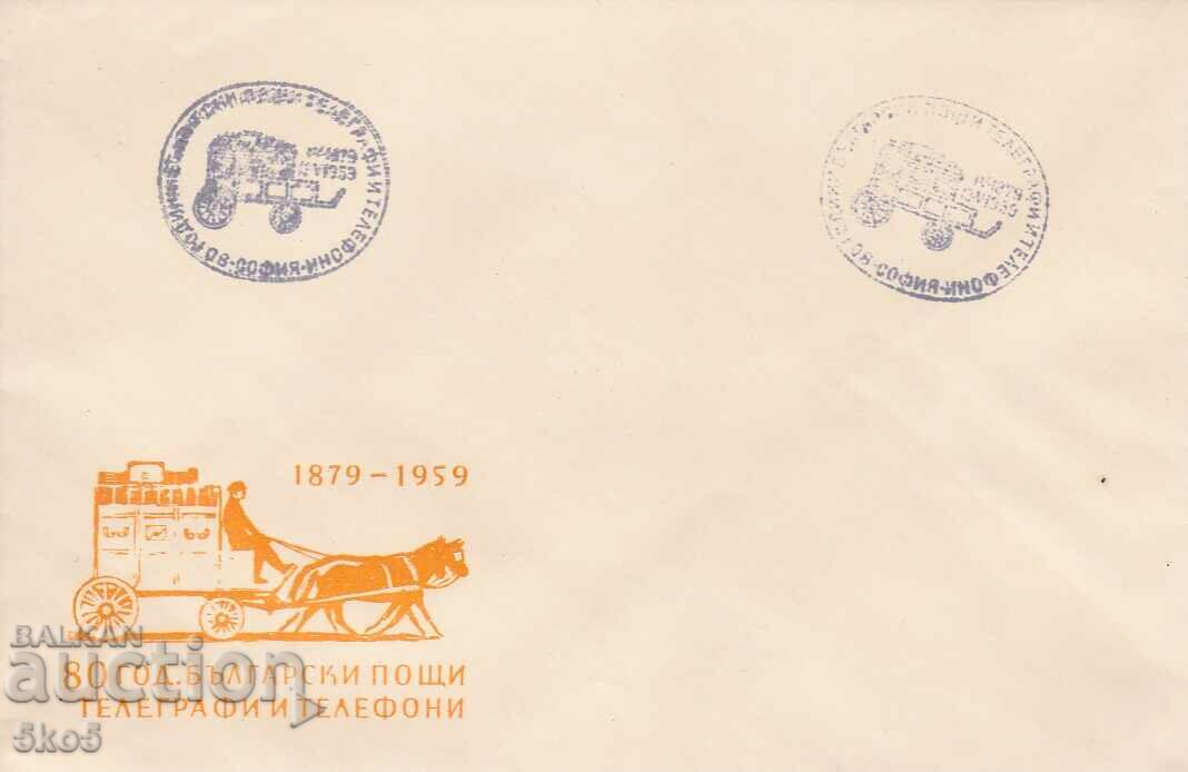 ПЛИК  - 80 г. БЪЛГАРСКИ ПОЩИ