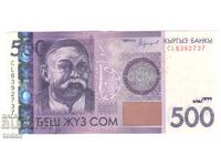 Κιργιστάν - 500 Σομ - 2016 - P# 28b - Χαρτί