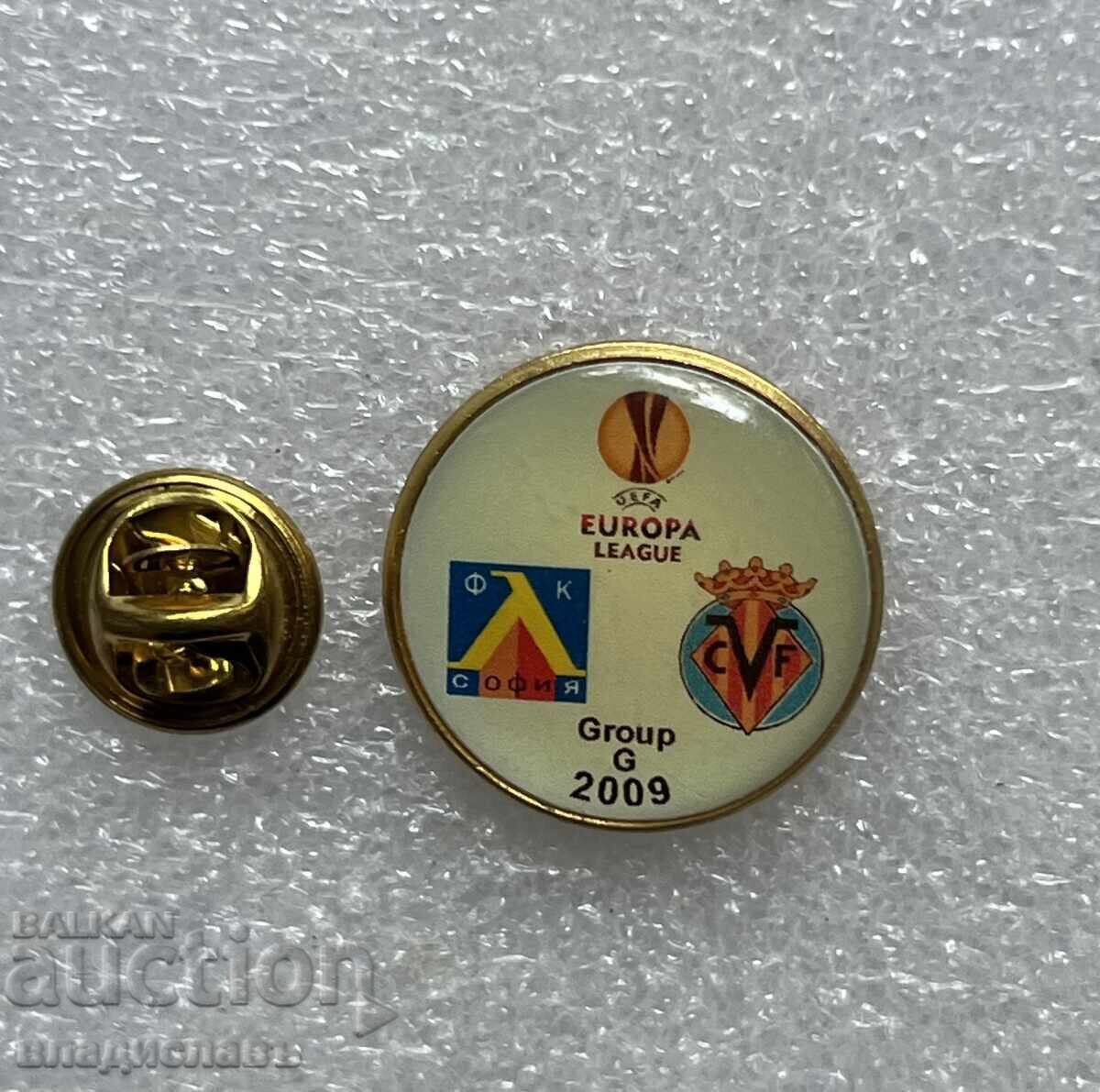 Levski Sofia - Villarreal Spain Europa League 2009