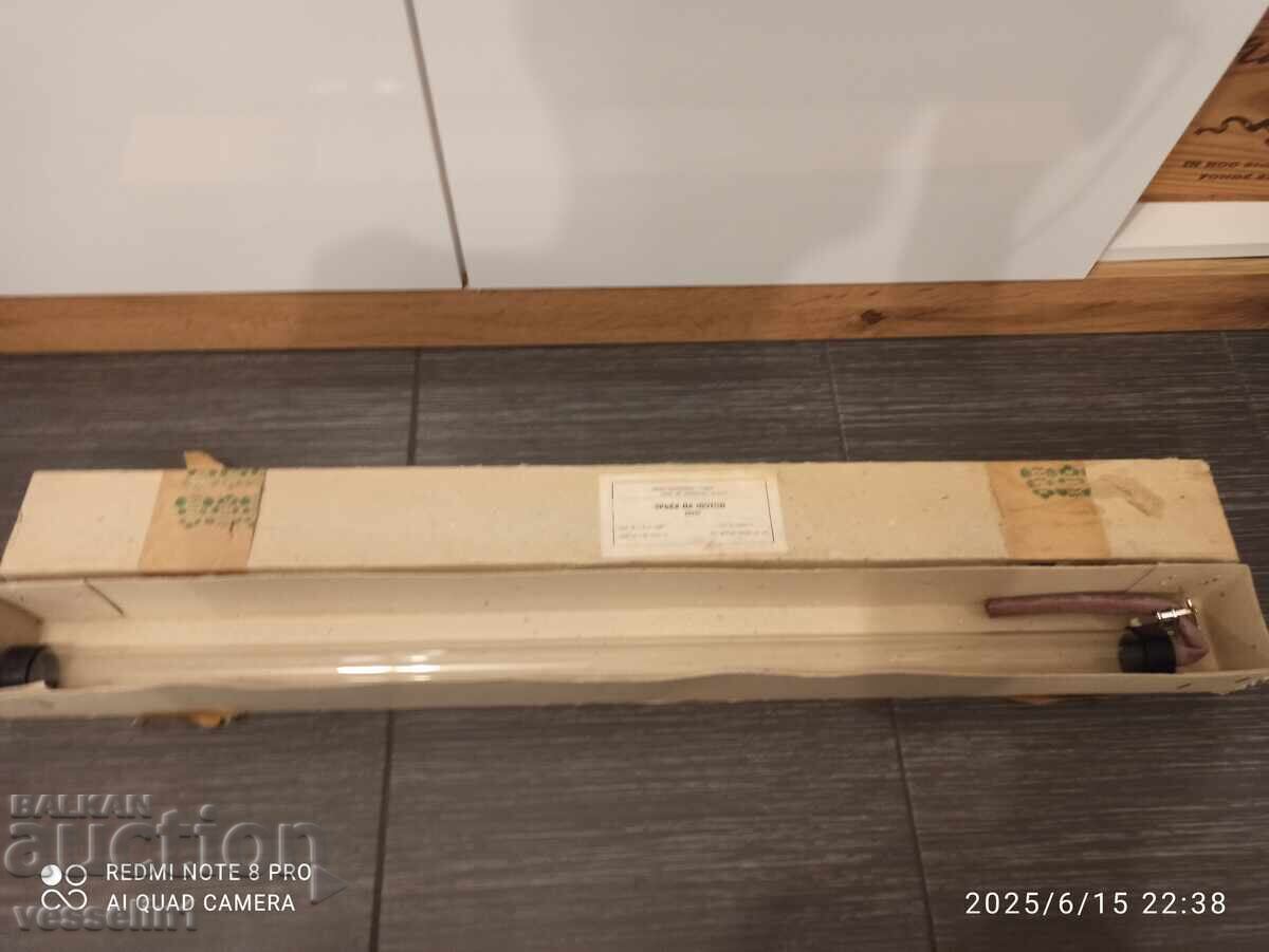 Παλιό εκπαιδευτικό μοντέλο φυσικής για σωλήνα Νεύτωνα για τη βαρύτητα