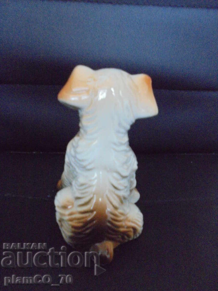 Παράδοση №*8093 παλιά πορσελάνινη φιγούρα σκύλου Παράδοση №*8093 παλιά πορσελάνινη φιγούρα σκύλου