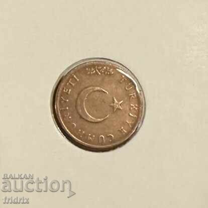 Τουρκία 1 kurush / Turkey 1 kurus 1966 με τιμή 3.50 BGN | € 1.79