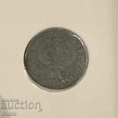 Poland 1 grosz 1939 RARE! German Occupation with price 5.50 BGN | € 2.81