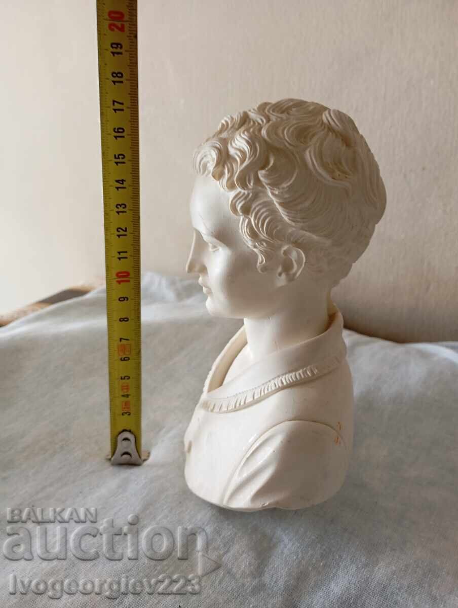 Auction  Alabaster Bust