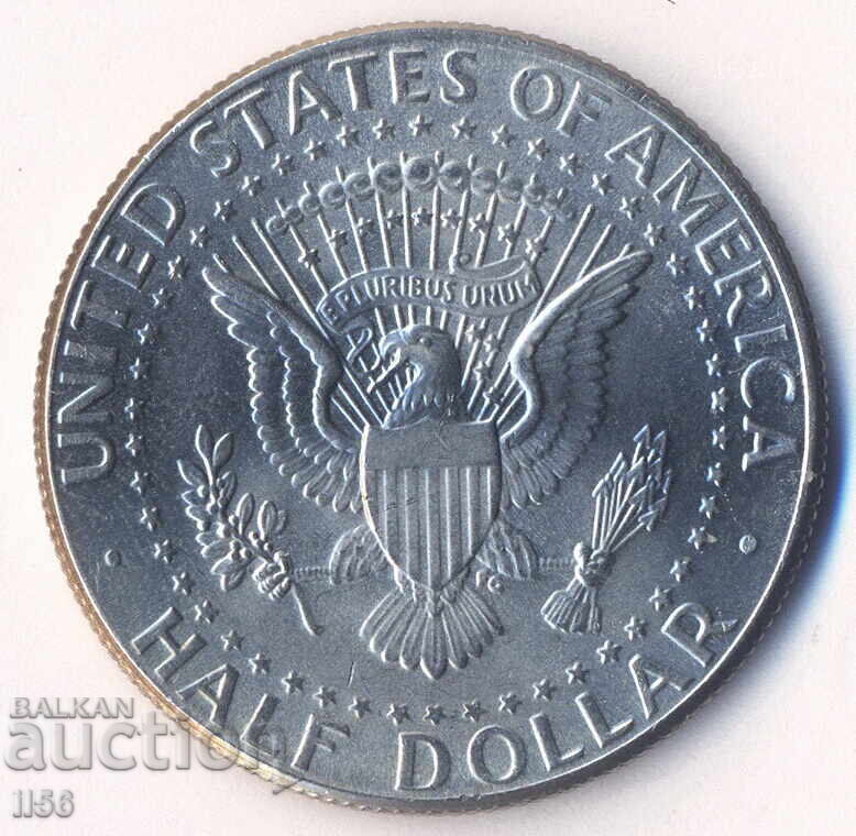USA - 1/2 (half) dollar 2001 D - Kennedy, excellent