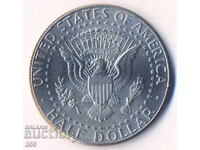 SUA - 1/2 (jumătate) dolar 2001 D - Kennedy, excelent
