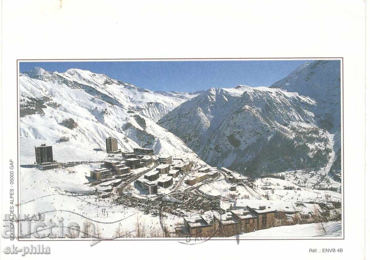 Φάκελος αλληλογραφίας - Γαλλικές Άλπεις - ταχυδρομημένος με τιμή 0.70 BGN | € 0.36 Φάκελος αλληλογραφίας - Γαλλικές Άλπεις - ταχυδρομημένος με τιμή 0.70 BGN | € 0.36