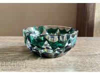 Антикварна пепелникa Val Saint Lambert