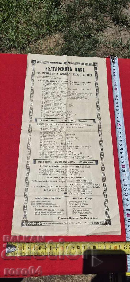 THE BULGARIAN TSARS - 5 THE BULGARIAN TSARS - 5