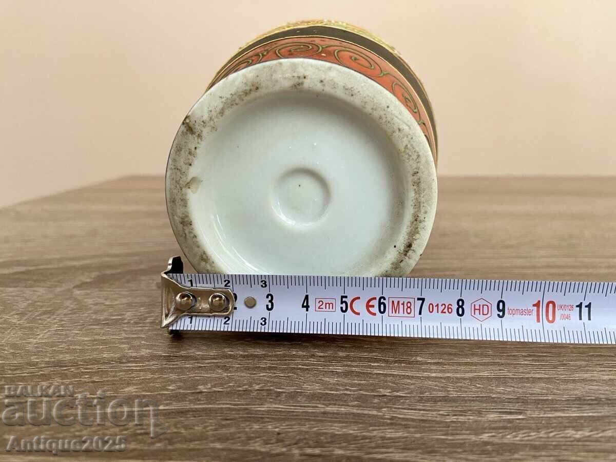 Antique Japanese Satsuma-style vase (early 20th century) - 6