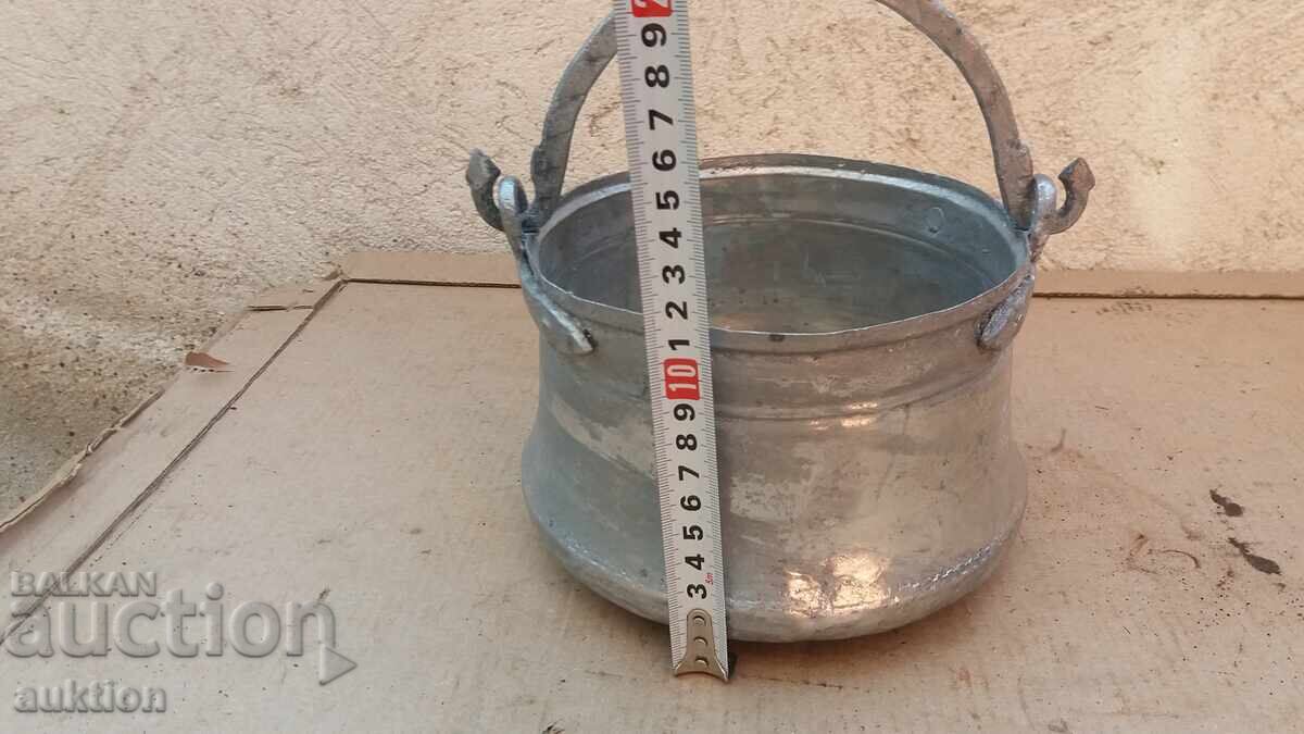 Σφυρήλατο Μικρό Χριστουγεννιάτικο Χάλκινο Βαρελάκι - Γαμήλιο - Κασσιτερωμένο - 5