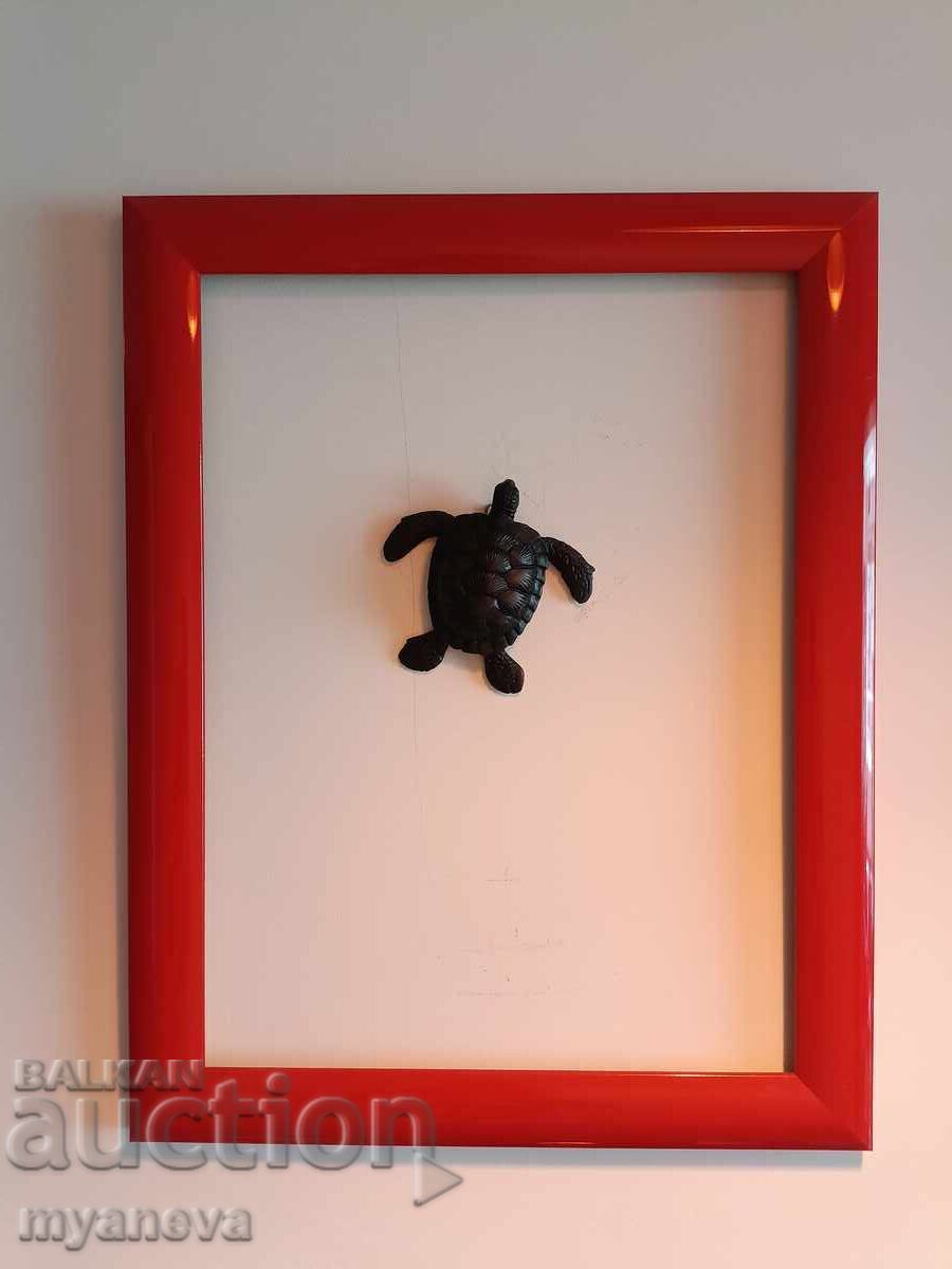 Delivery of Turtle, wall souvenir from Zanzibar