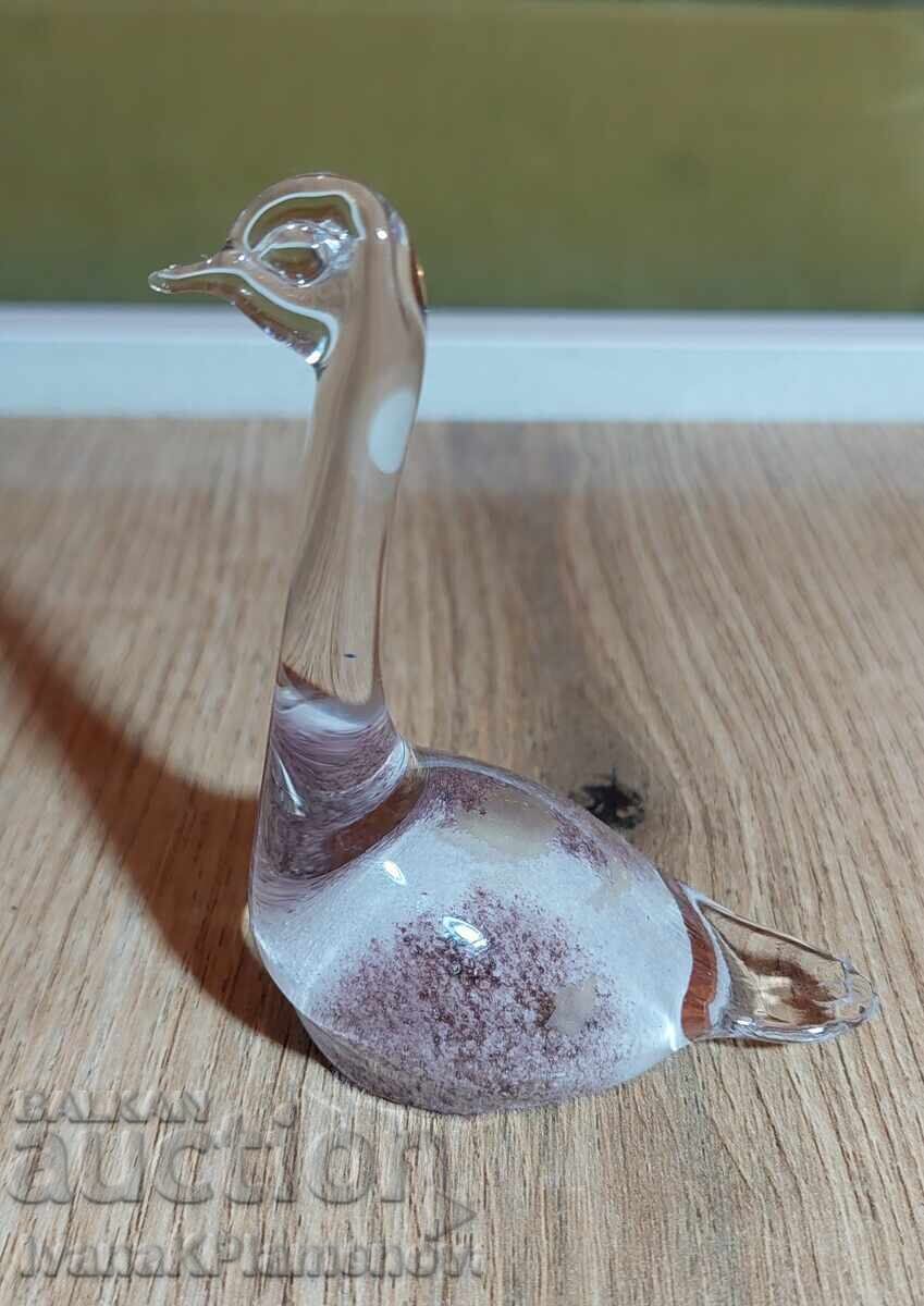 Auction  Glass figurine for collectors, excellent