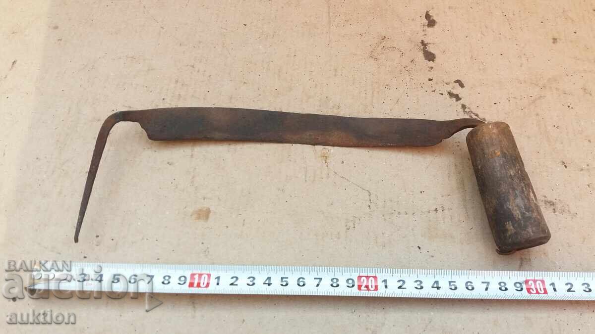 Auction  FORGED REVIVAL WOODWORKING ROCKER