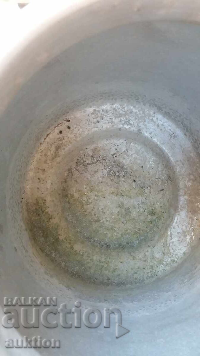 Vas de aluminiu pentru lapte cu capac 20 litri - 5