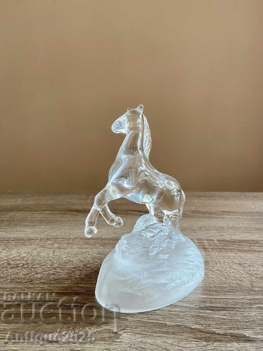 Аукцион Антична кристална фигурка на кон
