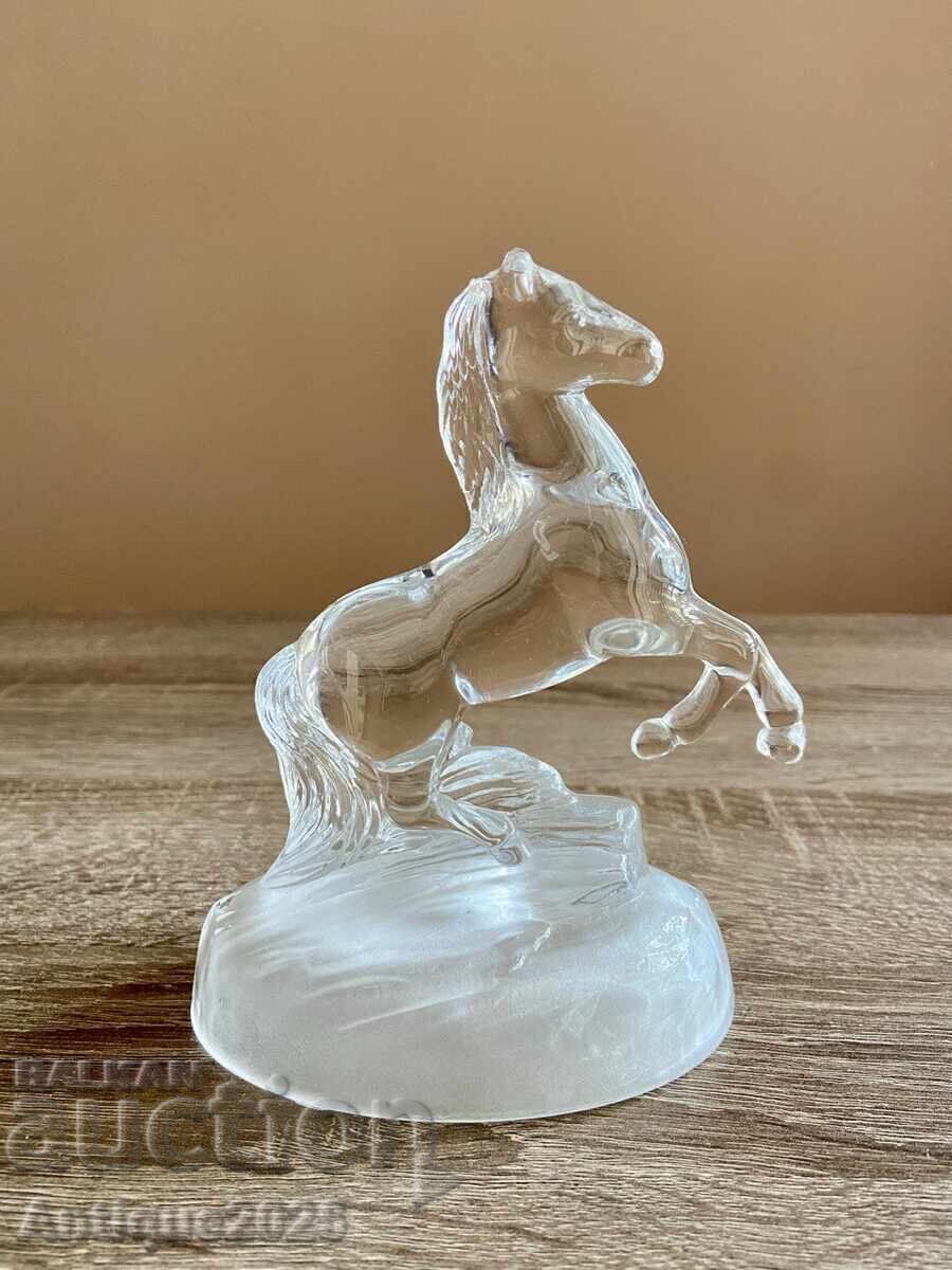 Антична кристална фигурка на кон