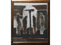 Αντόν Κόλεφ, Γραφικά, μικτές τεχνικές, παραστατική σύνθεση