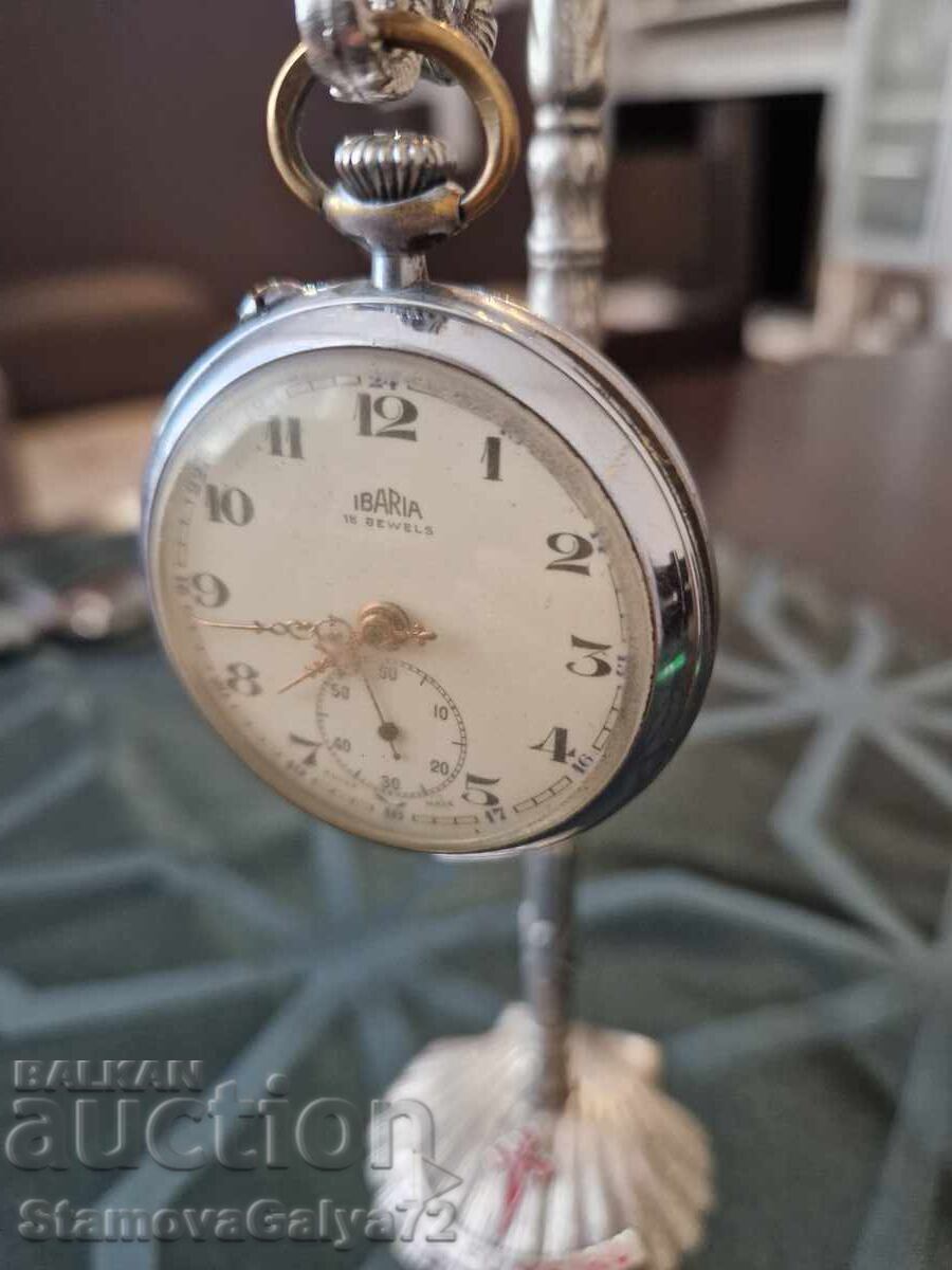 Delivery of Rare collectible Swiss pocket watch Ibaria