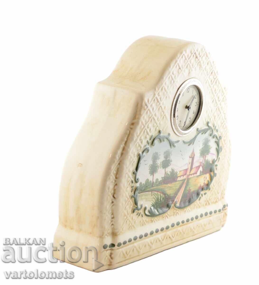 Аукцион Каминен порцеланов часовник Франция / Белгия  - работи