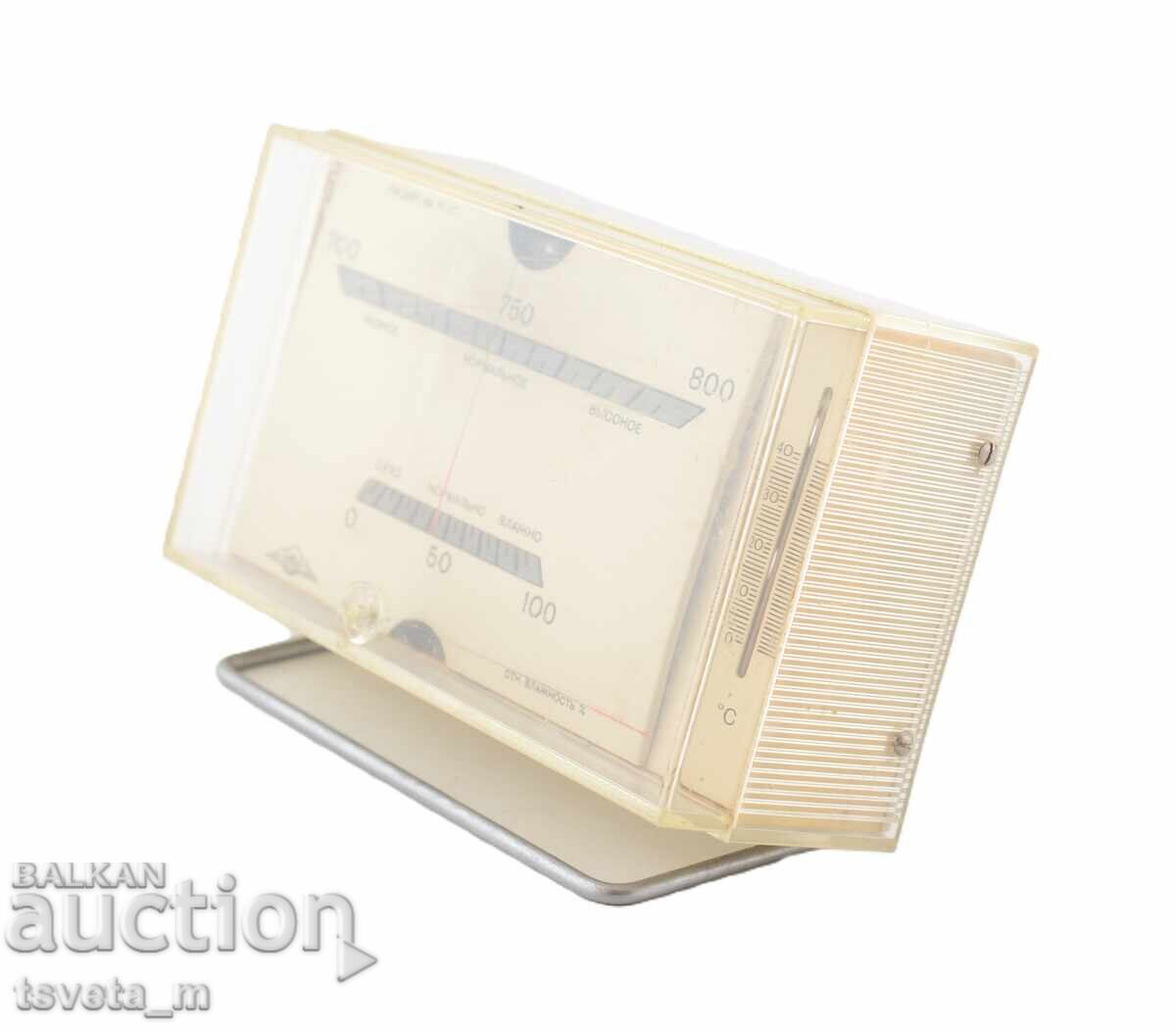 Auction Barometer Thermometer Hygrometer USSR Auction Barometer Thermometer Hygrometer USSR