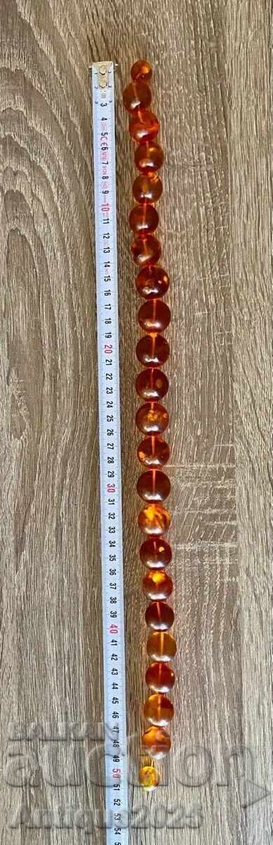 Аукцион Истинско колие с мъниста от балтийски кехлибар Аукцион Истинско колие с мъниста от балтийски кехлибар