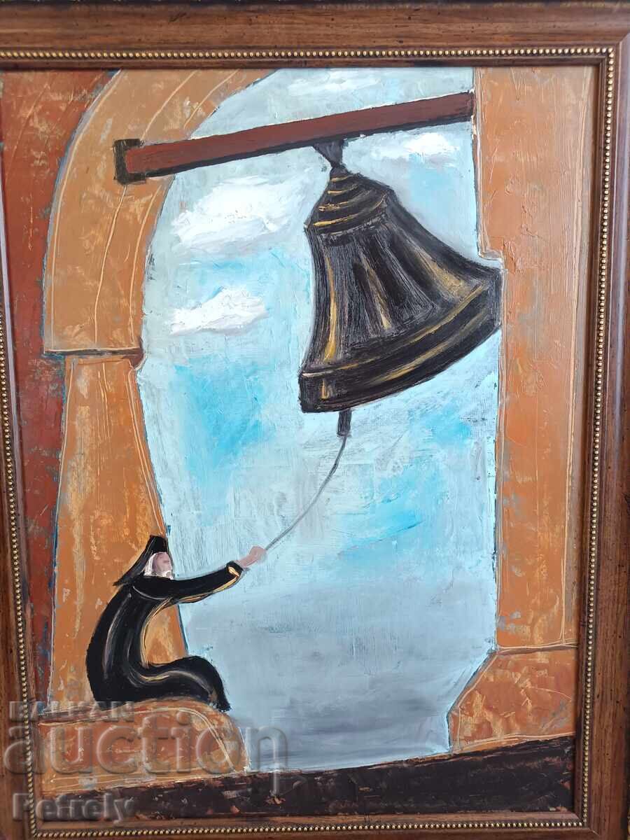 Μεγάλη ελαιογραφία με τιμή 280.00 BGN | € 143.16