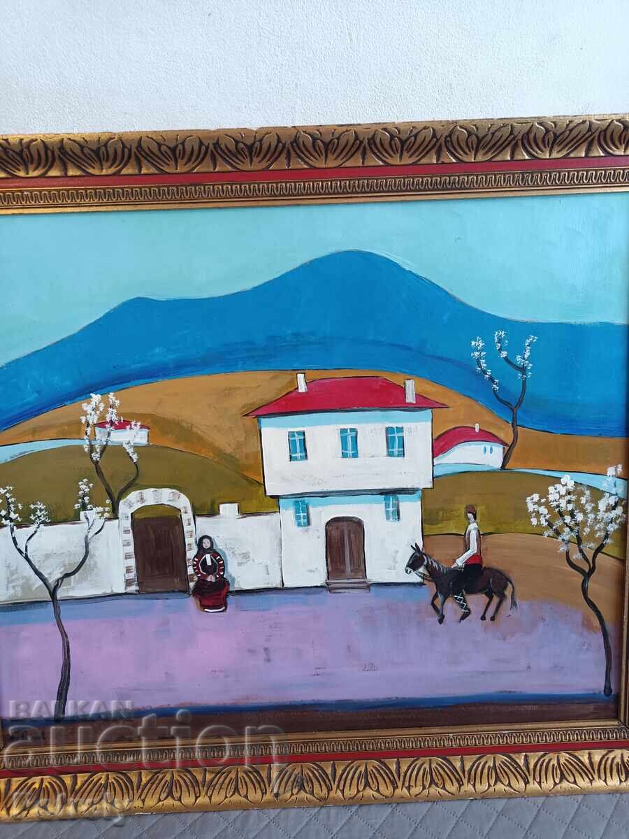 Μεγάλη ελαιογραφία - 7