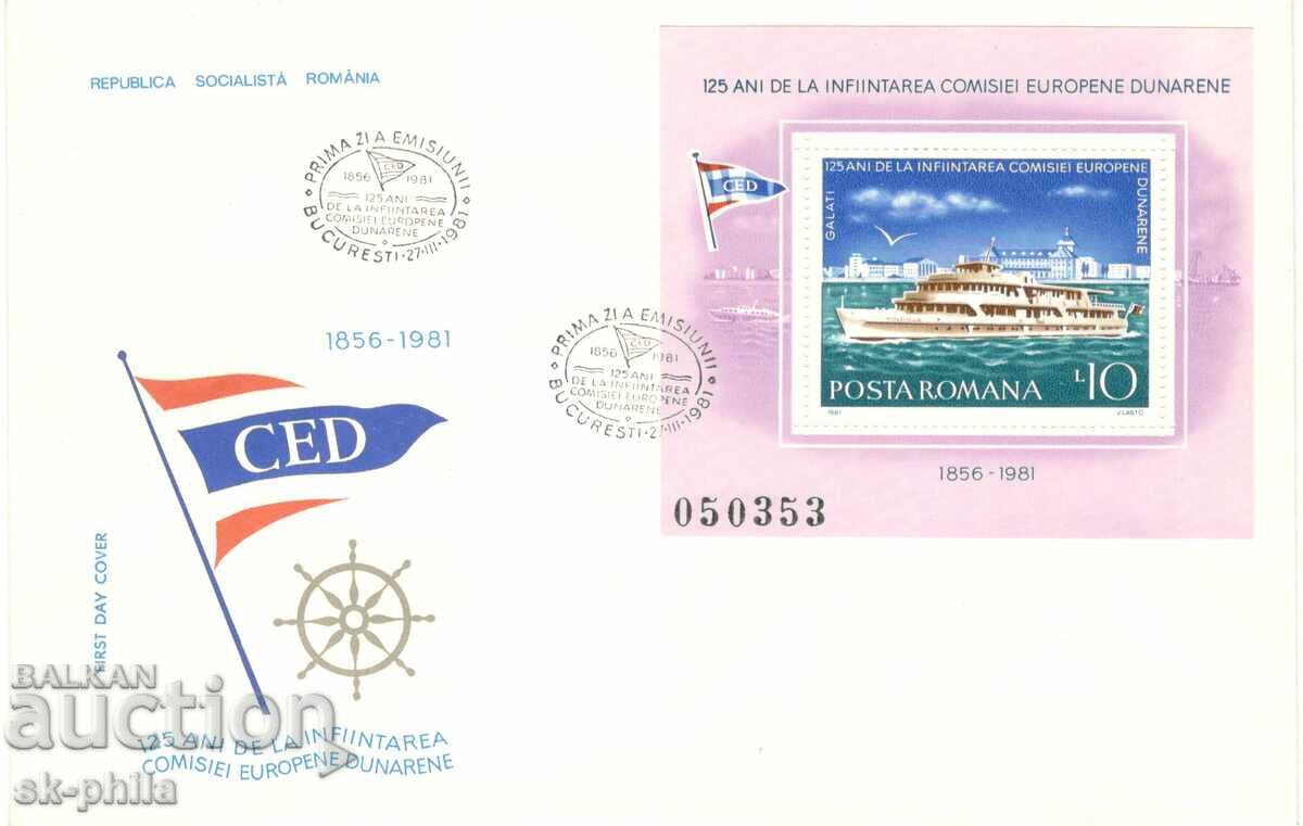 Envelope - PPD - Danube Commission - Block