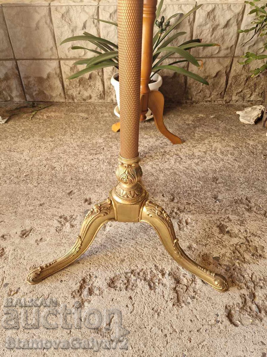 Страхотна антикварна белгийска бронзова закачалка - 7 Страхотна антикварна белгийска бронзова закачалка - 7