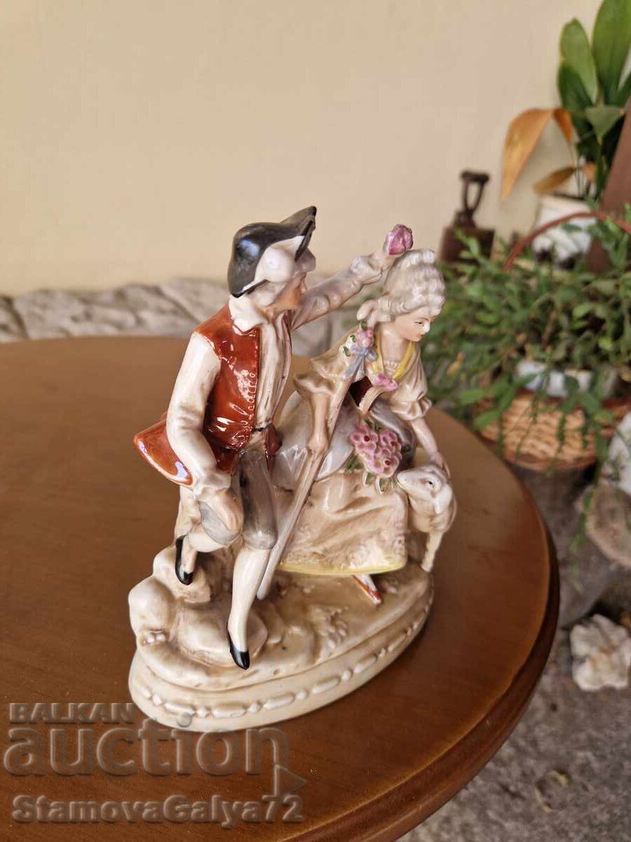 Παράδοση Παλιά, σπάνια, αντίκα πορσελάνινη φιγούρα Royal Copenhagen