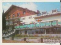 Carte poștală Bulgaria Rodopi Cabana "Rodopski partizani"