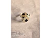 Ασημένιο δαχτυλίδι. 16,2mm. Ξεκινώ πάνω από 100 δημοπρασίες. Δείτε