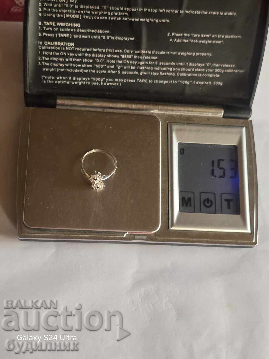 Ασημένιο δαχτυλίδι. 16,5 χιλ. Βάζω πάνω από 100 δημοπρασίες. Δες! - 5