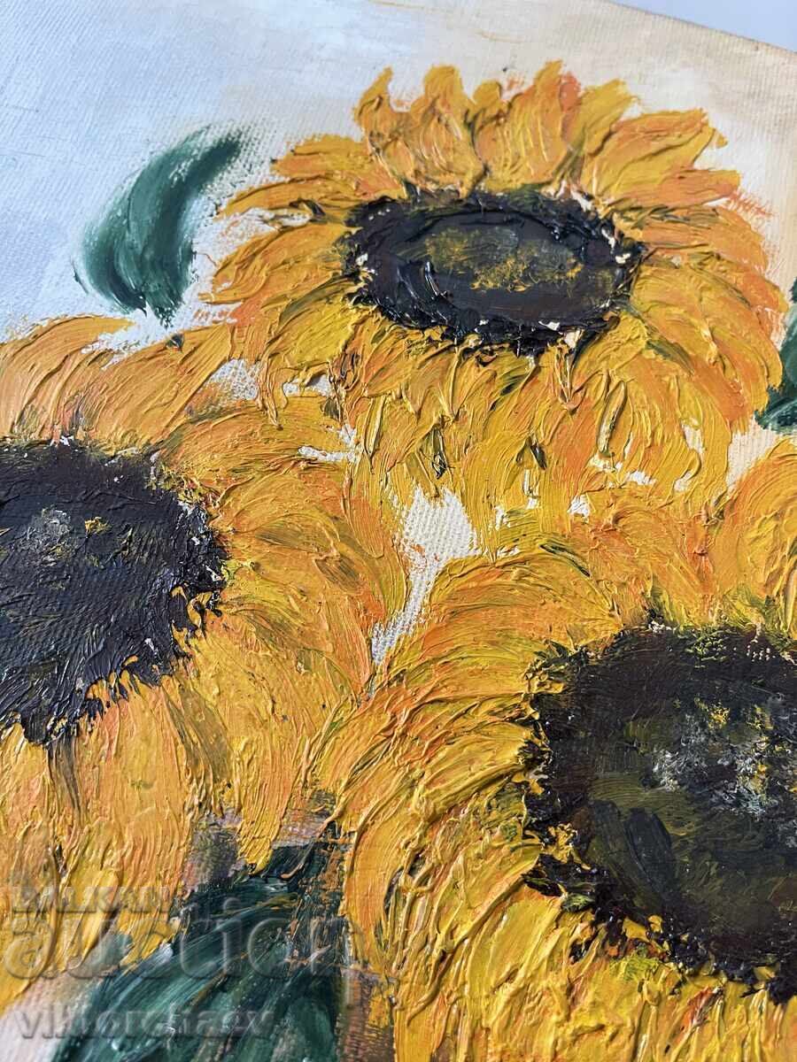 Δημοπρασία Λαζάροβα - πίνακας "Ηλιοτρόπια"