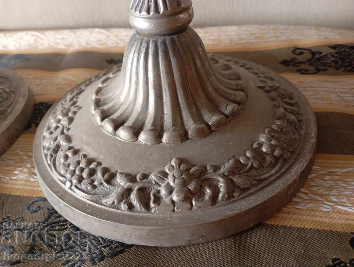 Vintage candlestick set with price 160.00 BGN | € 81.81