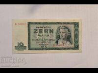 Germania RDG 10 mărci 1964