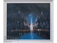 Ελαιογραφίες, νυχτερινό τοπίο